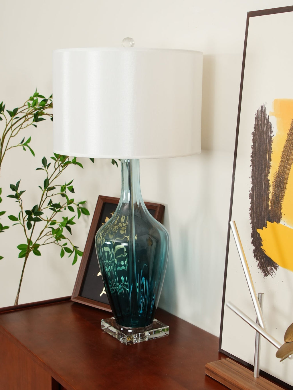 Hagano Table Lamp by Tavilume - crystal large table lamp, view 16