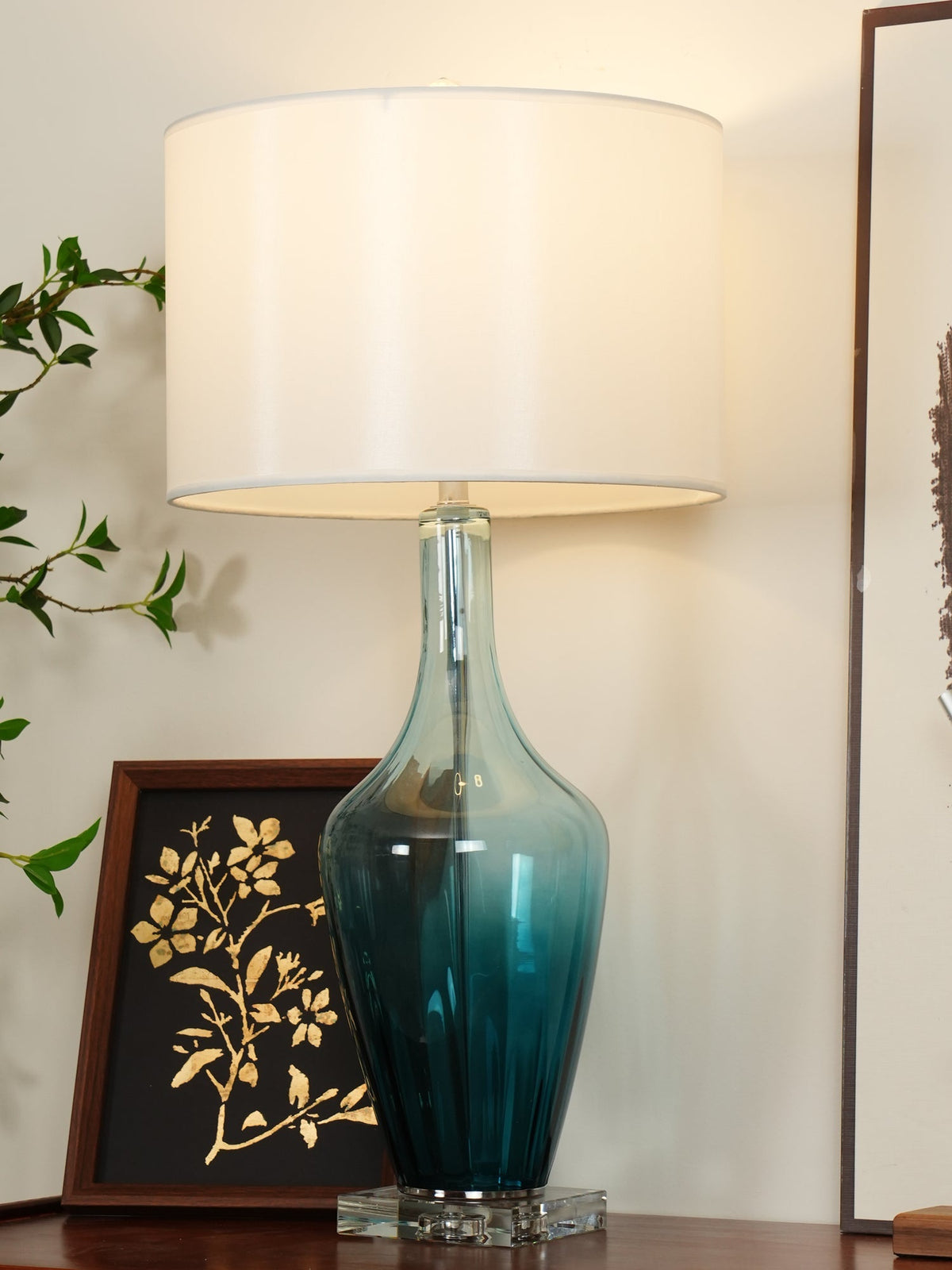 Hagano Table Lamp by Tavilume - crystal large table lamp, view 10