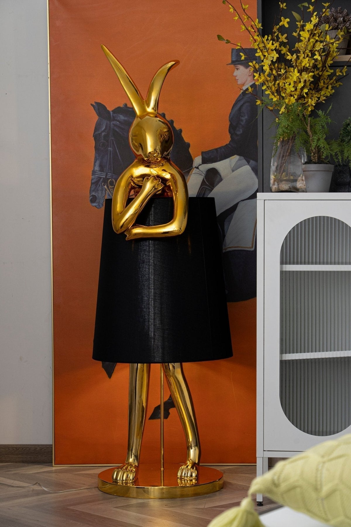 Hare Silhouette Table Lamp by Tavilume - crystal medium table lamp, view 39