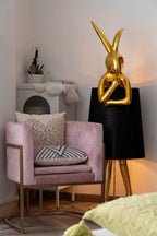 Hare Silhouette Table Lamp by Tavilume - crystal medium table lamp, view 29