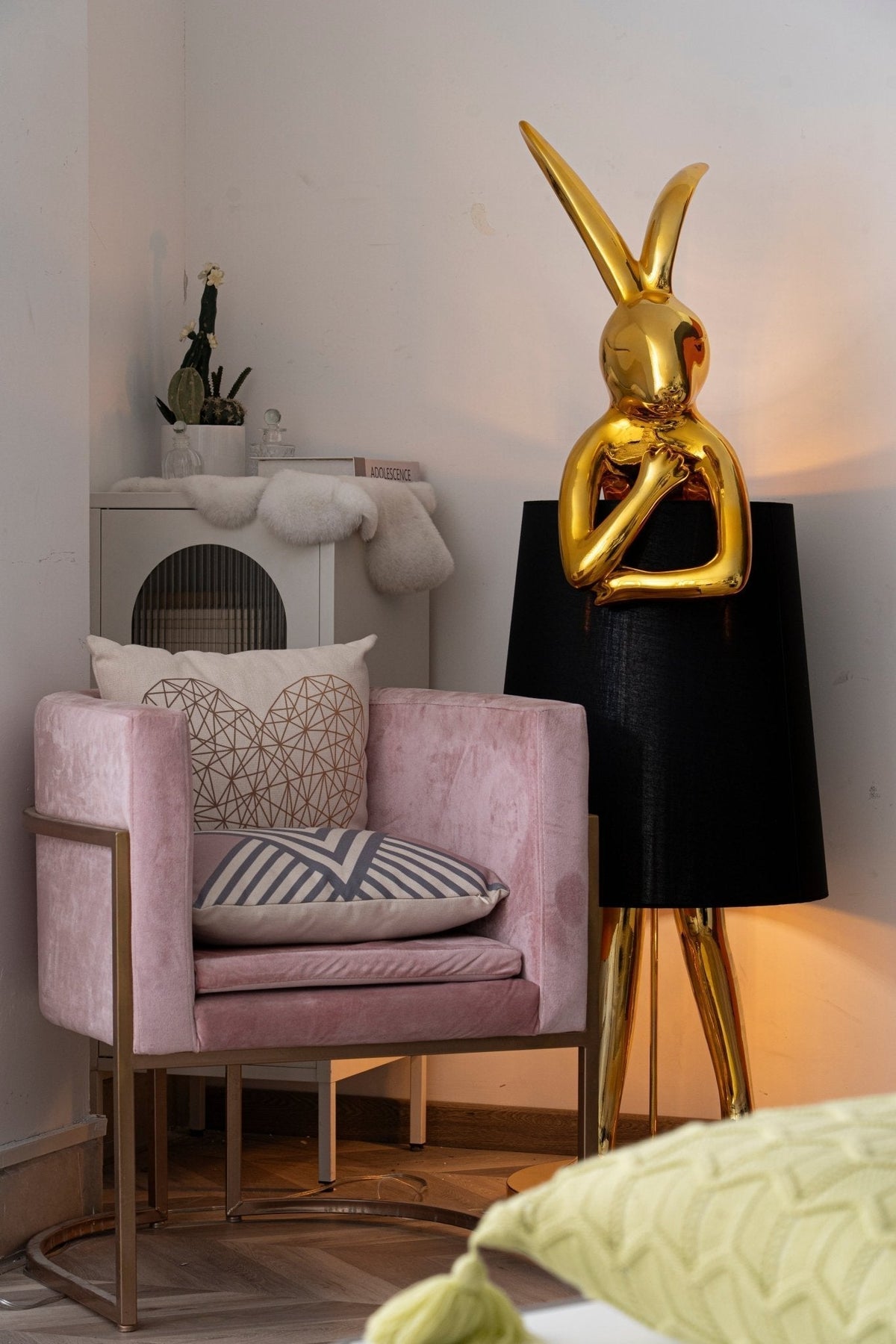 Hare Silhouette Table Lamp by Tavilume - crystal medium table lamp, view 29