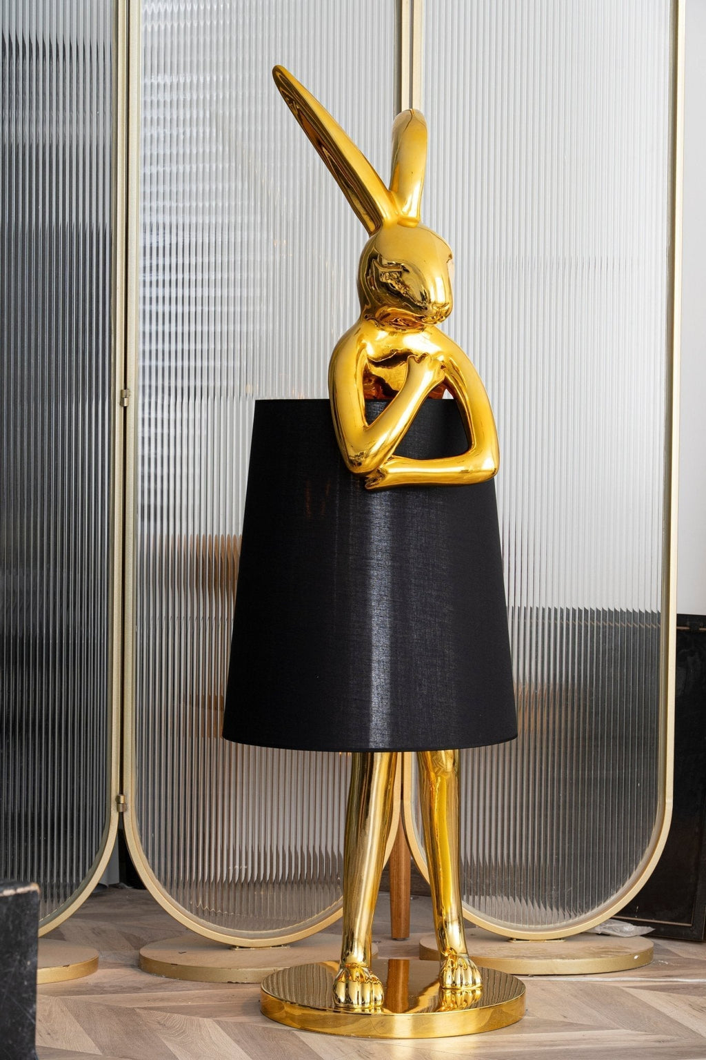 Hare Silhouette Table Lamp by Tavilume - crystal medium table lamp, view 44