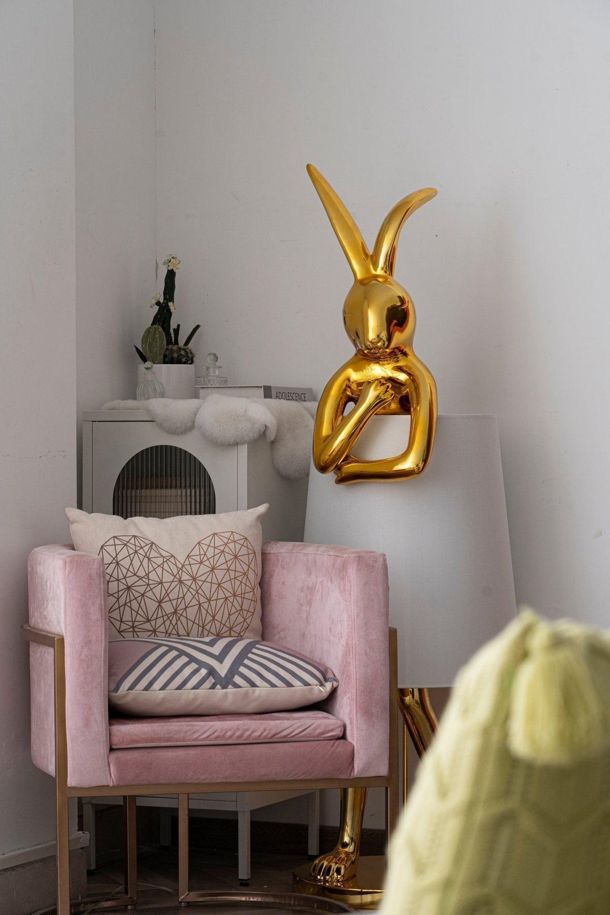 Hare Silhouette Table Lamp by Tavilume - crystal medium table lamp, view 28