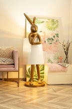 Hare Silhouette Table Lamp by Tavilume - crystal medium table lamp, view 15