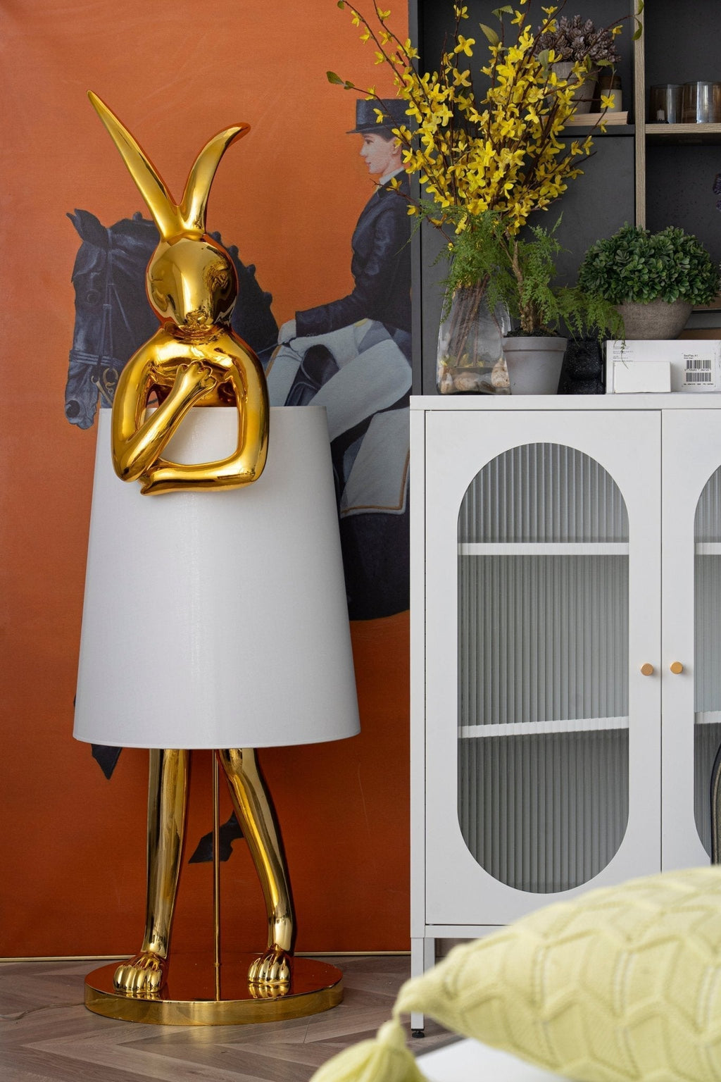 Hare Silhouette Table Lamp by Tavilume - crystal medium table lamp, view 42