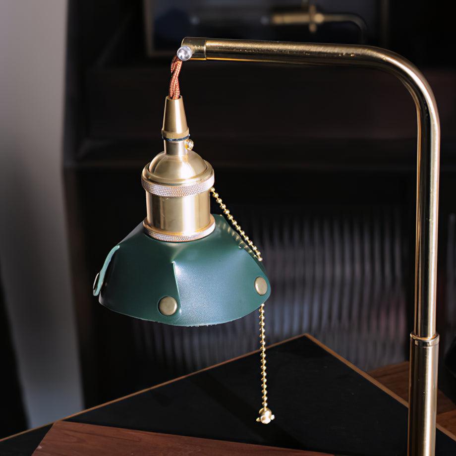 Harnik Retro Table Lamp by Tavilume - wood small table lamp, view 4