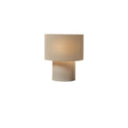Heron Glowing Table Lamp by Tavilume - fabric medium table lamp, view 1