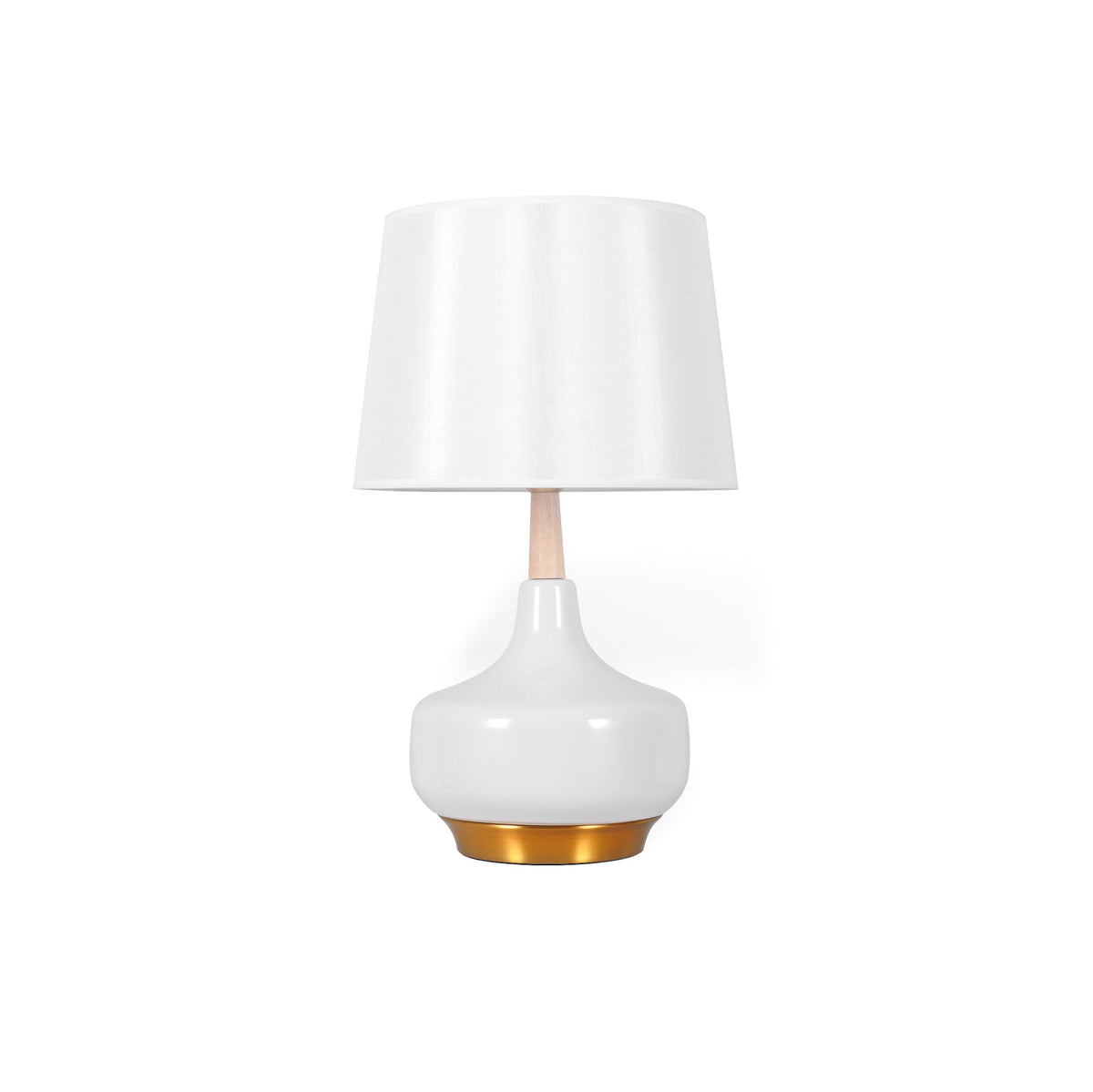 Hilo Table Lamp by Tavilume - wood medium table lamp, view 3