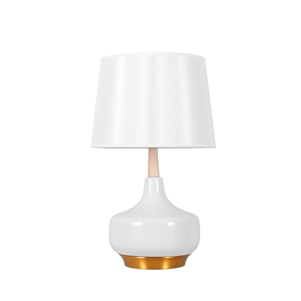 Hilo Table Lamp by Tavilume - wood medium table lamp, view 9