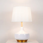 Hilo Table Lamp by Tavilume - wood medium table lamp, view 7