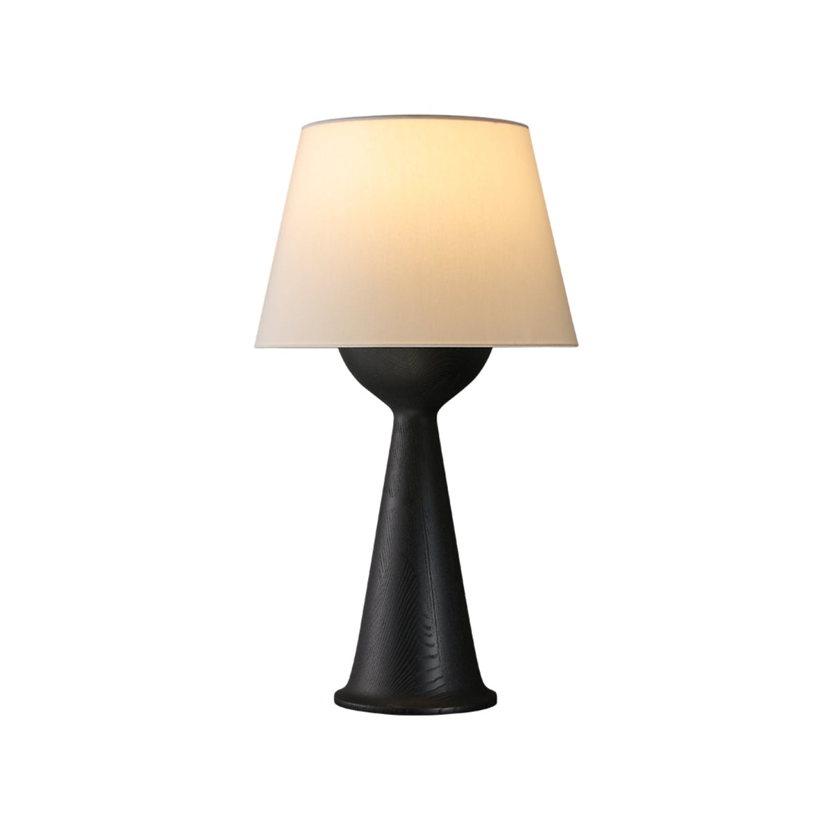 Hourglass Wood Table Lamp by Tavilume - glass large table lamp, view 8