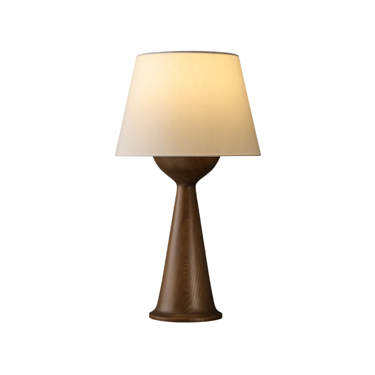 Hourglass Wood Table Lamp by Tavilume - glass large table lamp, view 7