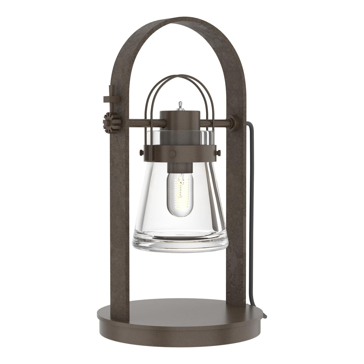 Curated Erlenmeyer 19 Inch Accent Lamp by Tavilume - glass medium table lamp, view 1