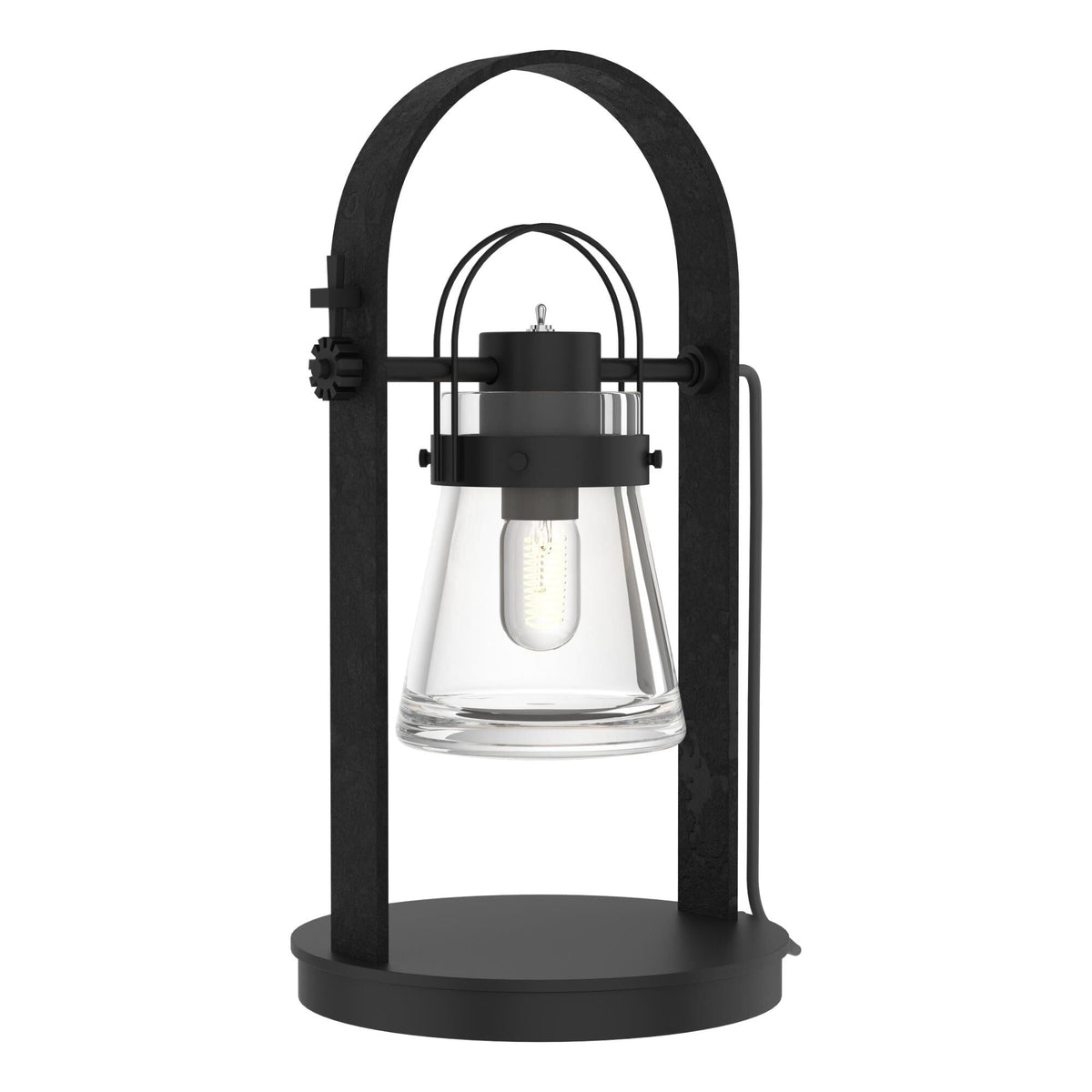 Curated Erlenmeyer 19 Inch Accent Lamp by Tavilume - glass medium table lamp, view 3