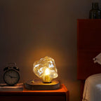 Ice Stone Glass Table Lamp by Tavilume - stone small table lamp, view 2