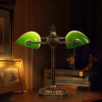 Jade Table Lamp by Tavilume - glass medium table lamp, view 3