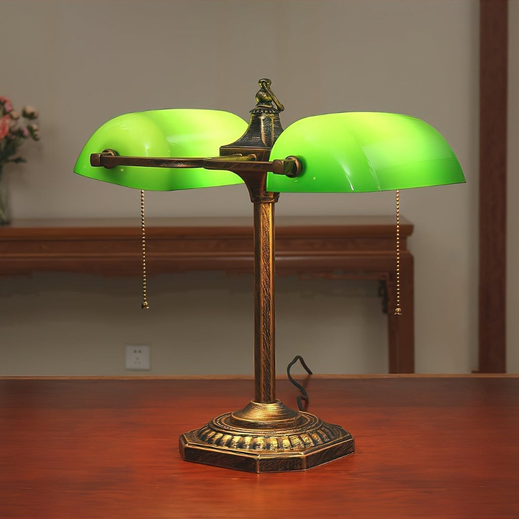 Jade Table Lamp by Tavilume - glass medium table lamp, view 4