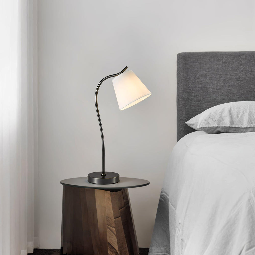 Jody Table Lamp by Tavilume - fabric large table lamp, view 2