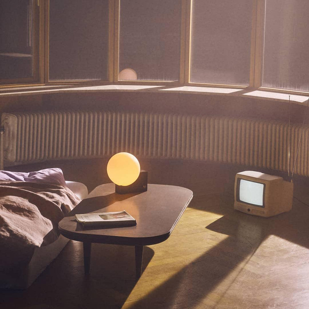 Fusion Table Lamp by Tavilume - glass small table lamp, view 19