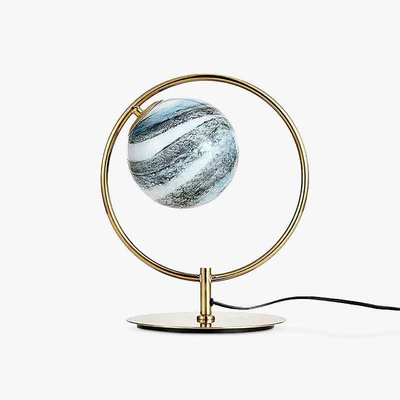 Jupiter Table Lamp by Tavilume - glass small table lamp, view 8