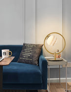Jupiter Table Lamp by Tavilume - glass small table lamp, view 5