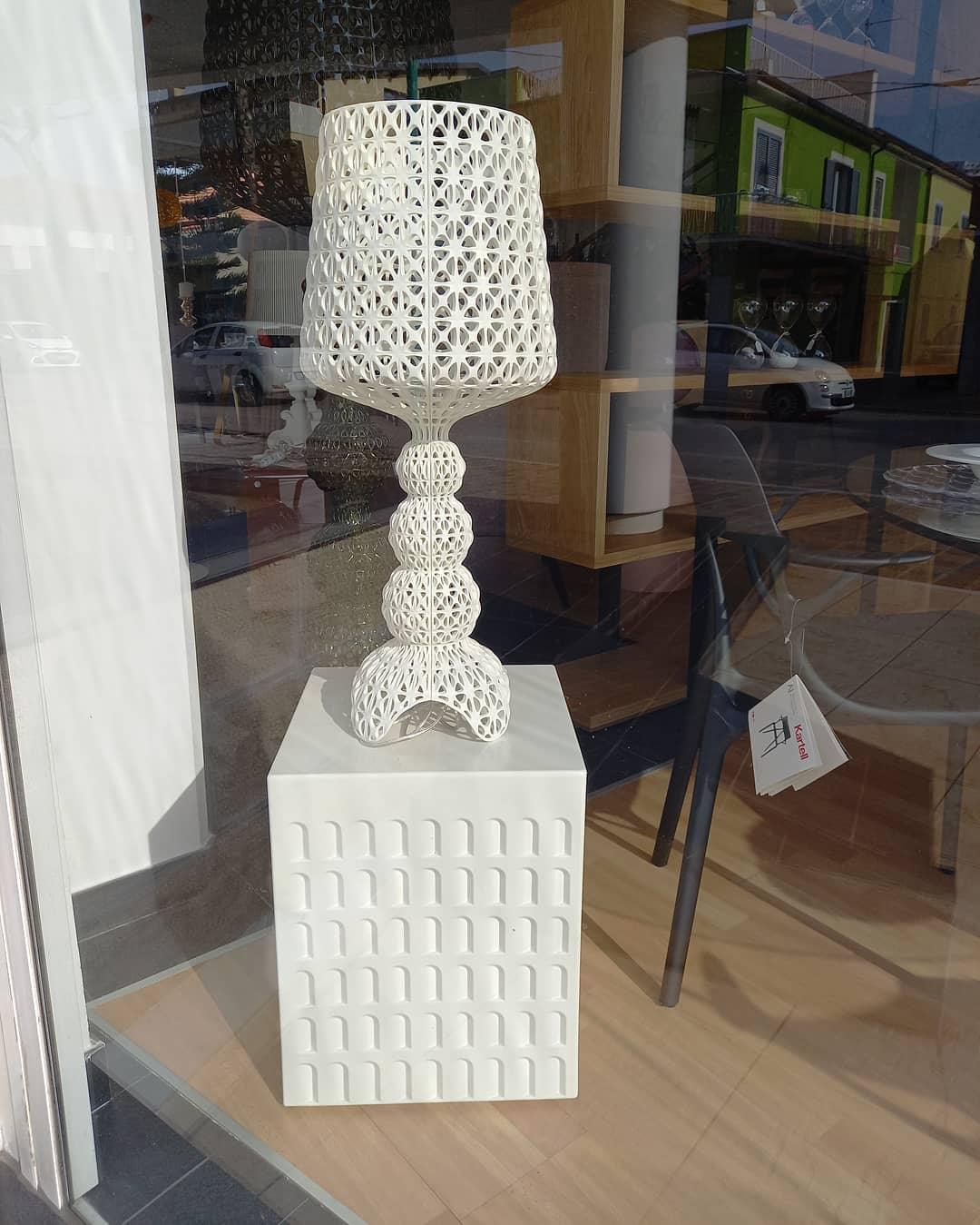 Kabuki Table Lamp by Tavilume - acrylic large table lamp, view 29