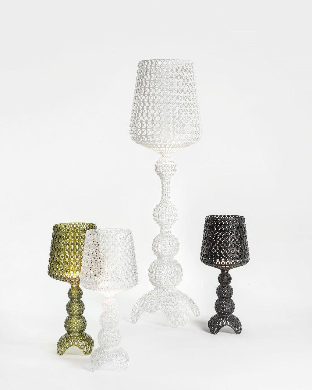 Kabuki Table Lamp by Tavilume - acrylic large table lamp, view 37