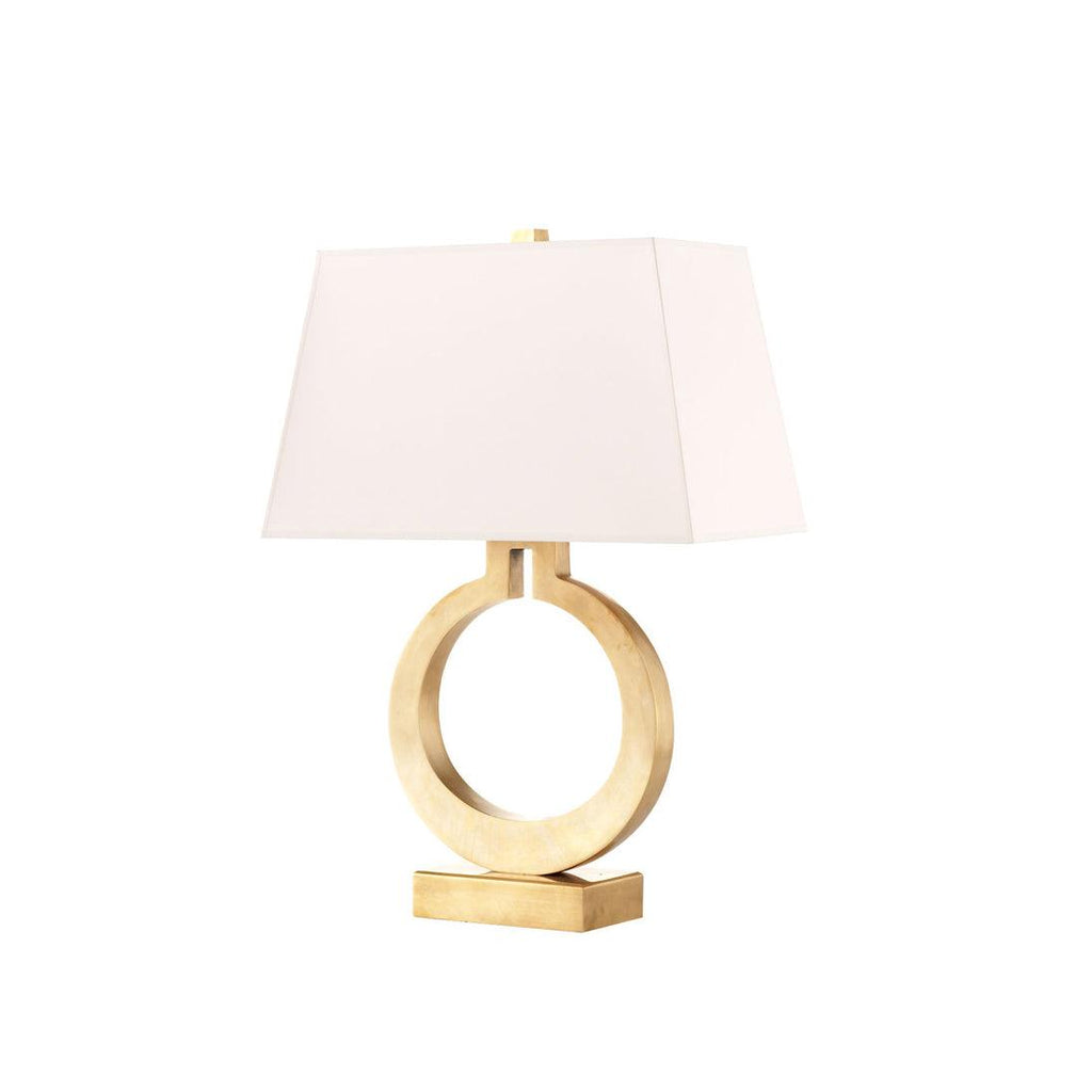 Keyhole Ring Table Lamp by Tavilume - fabric large table lamp, view 18
