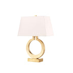 Keyhole Ring Table Lamp by Tavilume - fabric large table lamp, view 18