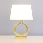 Keyhole Ring Table Lamp by Tavilume - fabric large table lamp, view 9