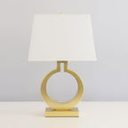 Keyhole Ring Table Lamp by Tavilume - fabric large table lamp, view 23