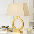 Keyhole Ring Table Lamp by Tavilume - fabric large table lamp, view 8