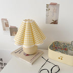 Kicsi Knife Pleat Table Lamp by Tavilume - ceramic small table lamp, view 17