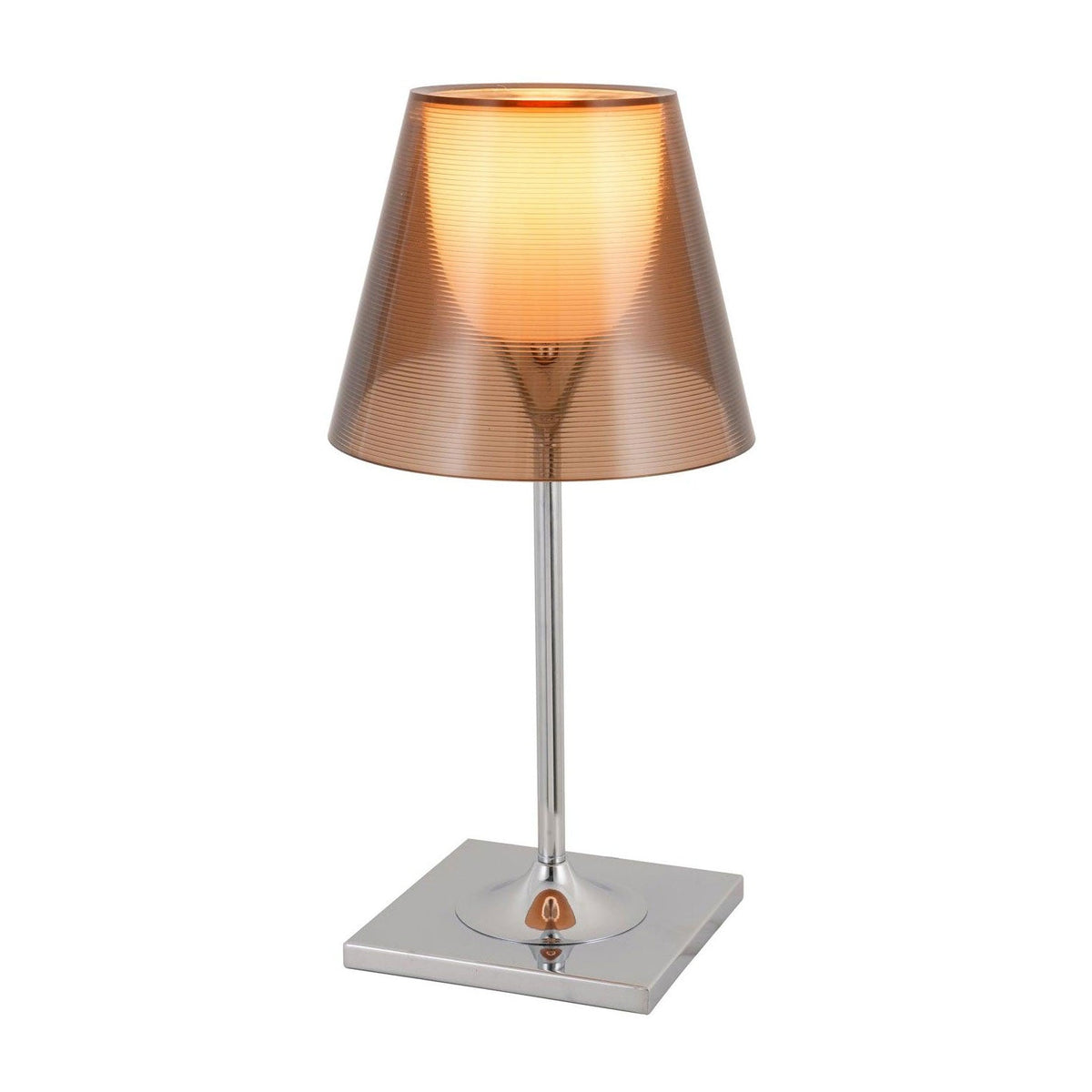 Chrome Prism Table Lamp by Tavilume - acrylic large table lamp, view 8