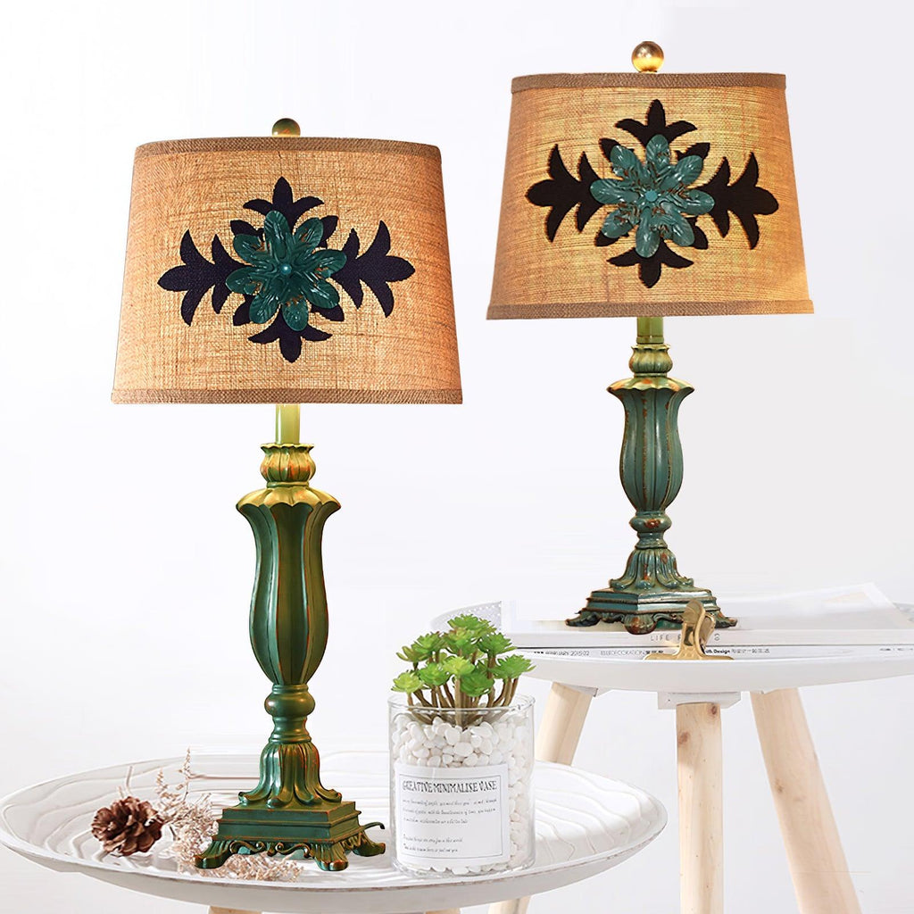 Lark Table Lamp by Tavilume - resin large table lamp, view 2