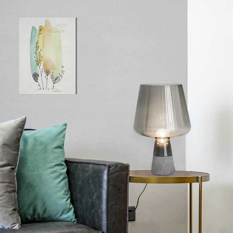 Leimu Table Lamp by Tavilume - glass small table lamp, view 3