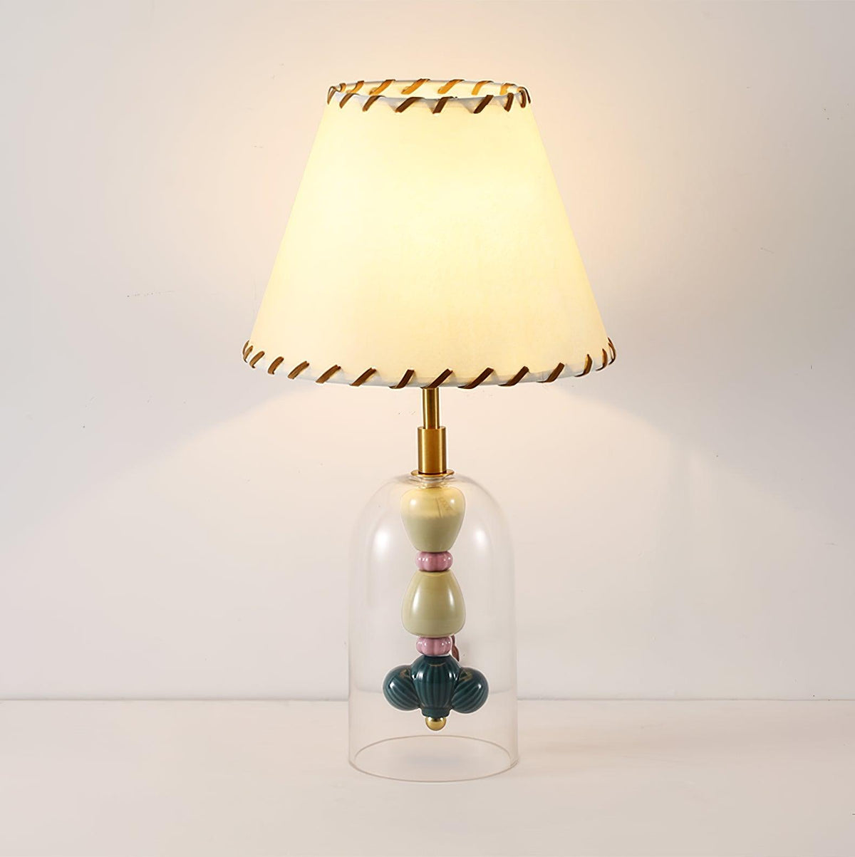 Lenny Bedside Table Lamp by Tavilume - glass medium table lamp, view 2