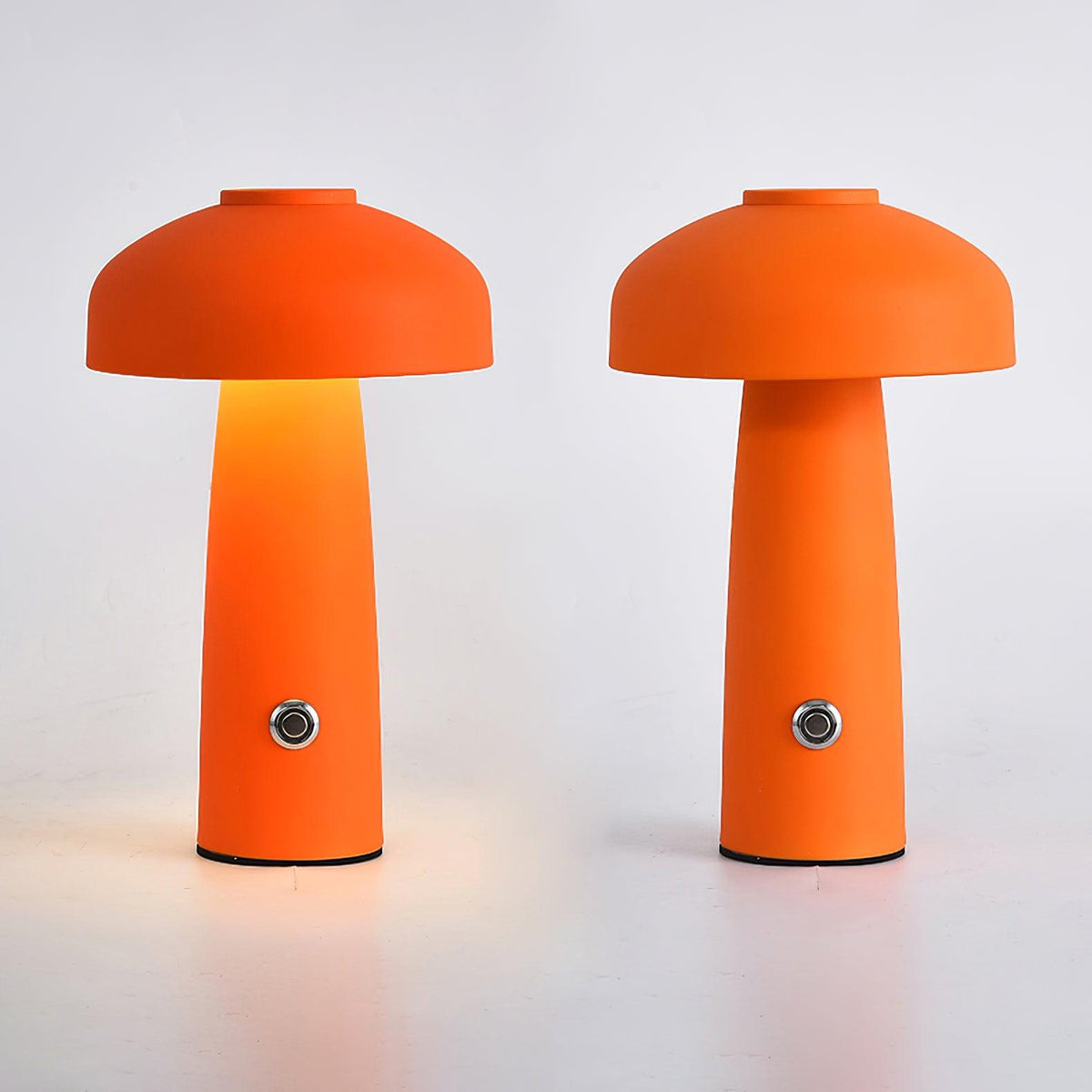 Leon Mushroom USB-Powered Table Lamp by Tavilume - iron small table lamp, view 4