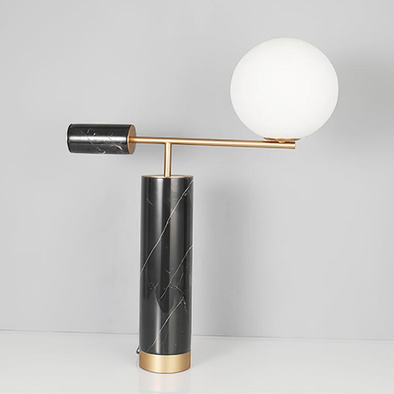 Lexi Table Lamp by Tavilume - marble large table lamp, view 3