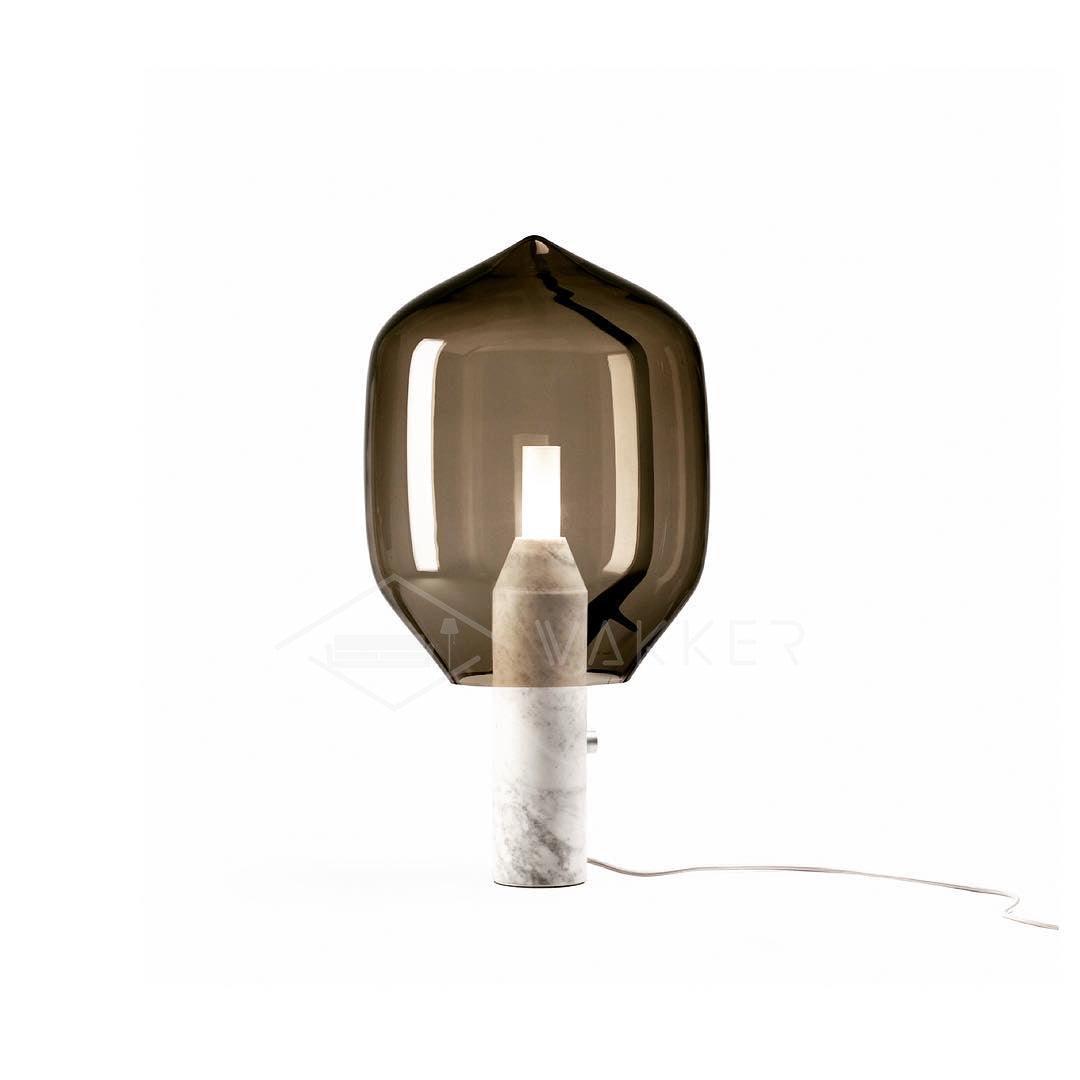 Lighthouse Table Lamp by Tavilume - marble medium table lamp, view 3