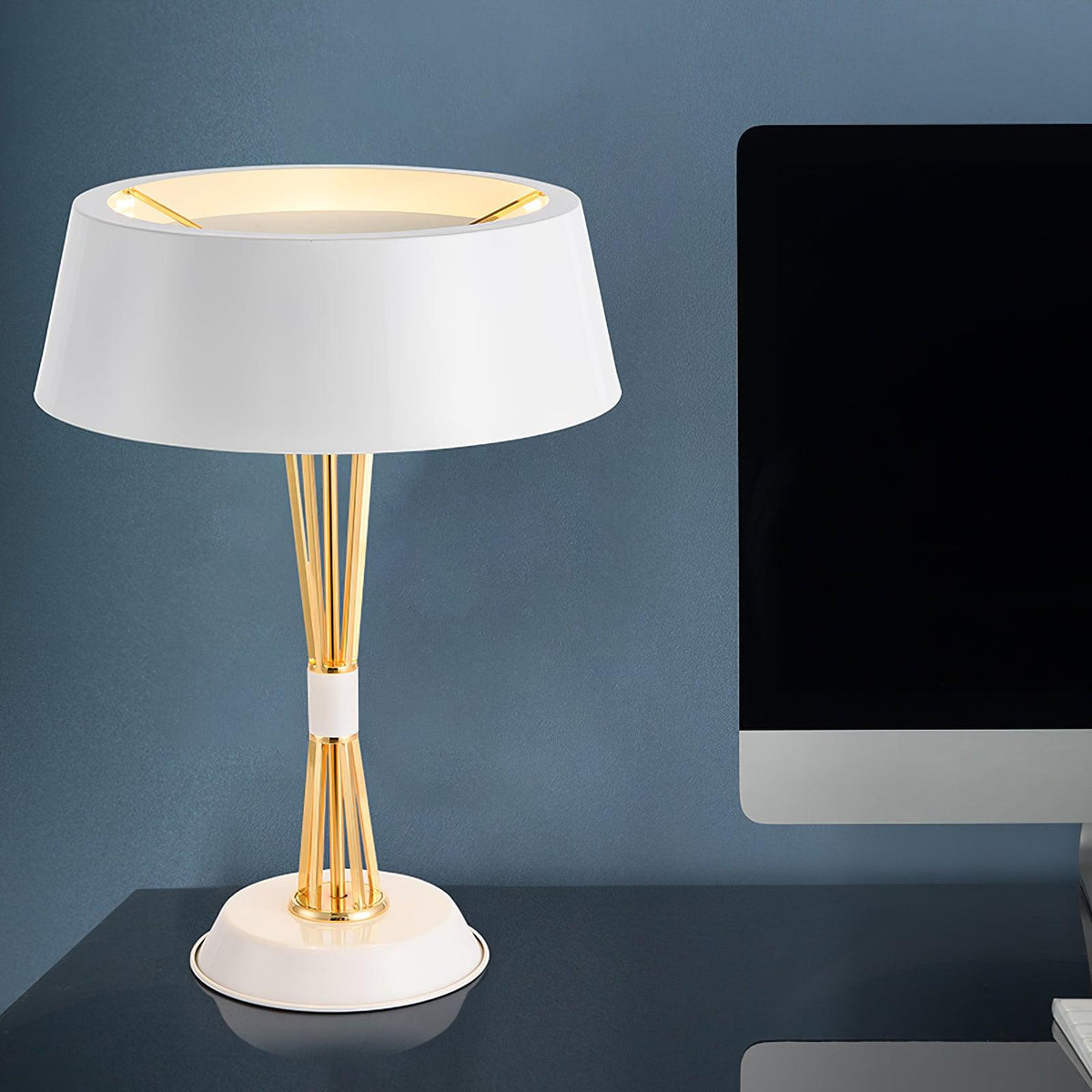 Lowrider Table Lamp by Tavilume - iron medium table lamp, view 2