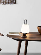Lucia Lantern Table Lamp 6.3" by Tavilume - glass small table lamp, view 16