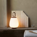 Lucia Lantern Table Lamp 6.3" by Tavilume - glass small table lamp, view 10