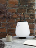 Lucia Lantern Table Lamp 6.3" by Tavilume - glass small table lamp, view 12