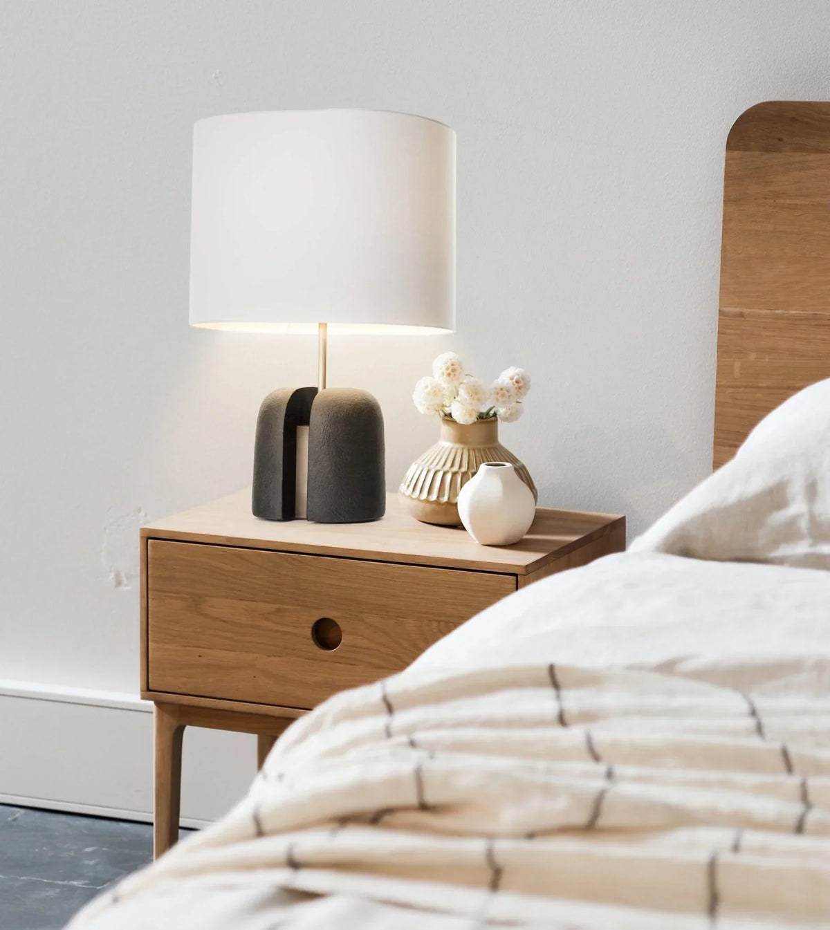 Madoc Table Lamp by Tavilume - resin medium table lamp, view 5