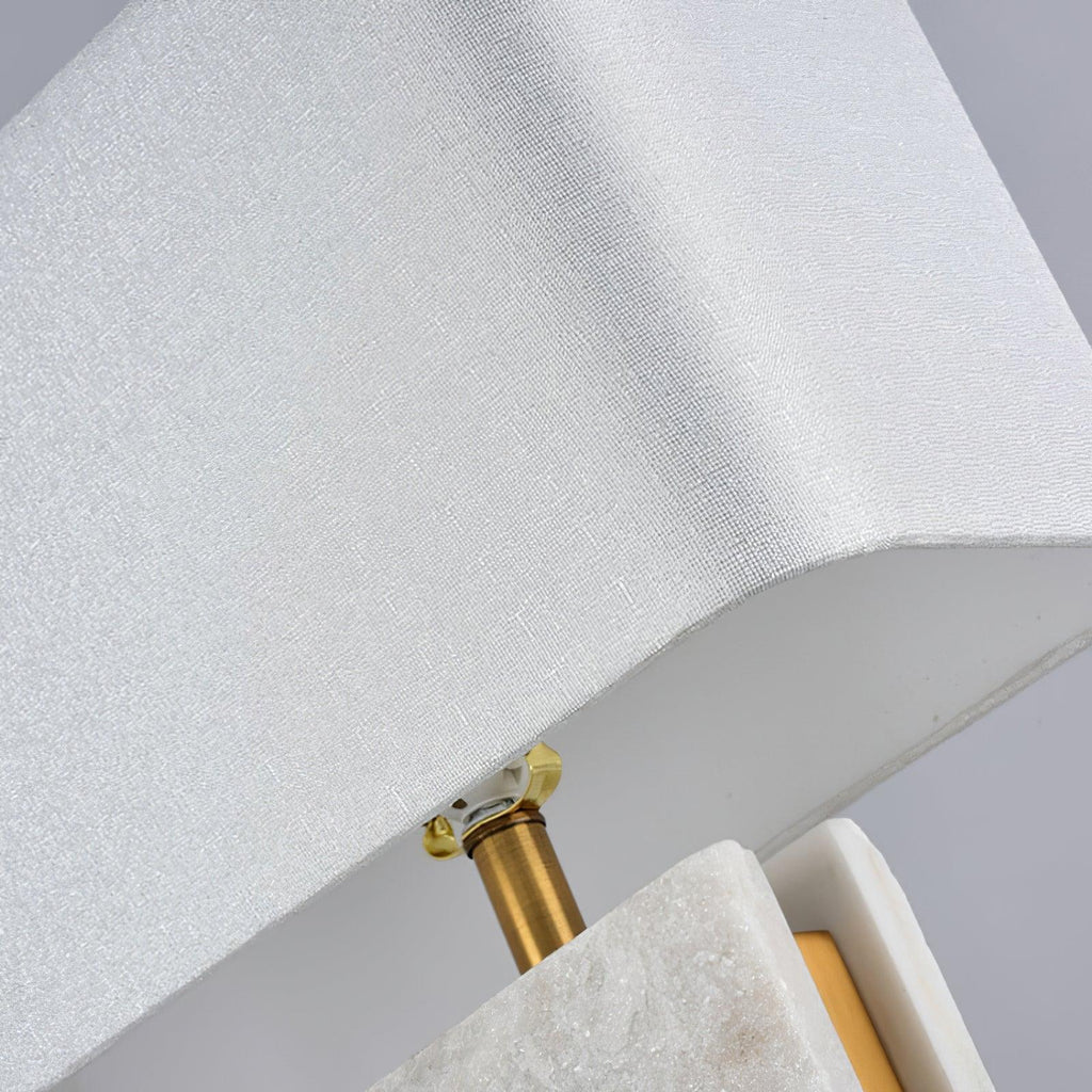 Marbi Table Lamp by Tavilume - marble large table lamp, view 12