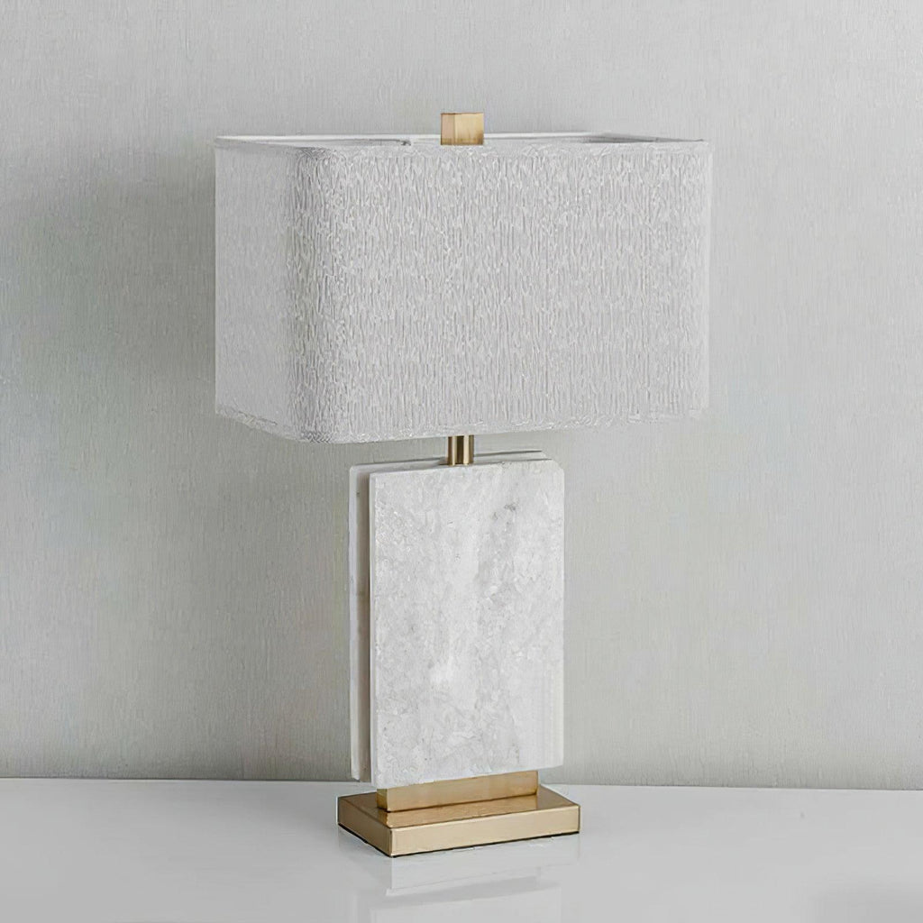 Marbi Table Lamp by Tavilume - marble large table lamp, view 6