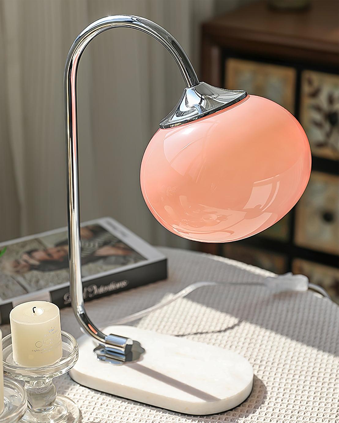 Marshmallow Table Lamp by Tavilume - marble medium table lamp, view 6