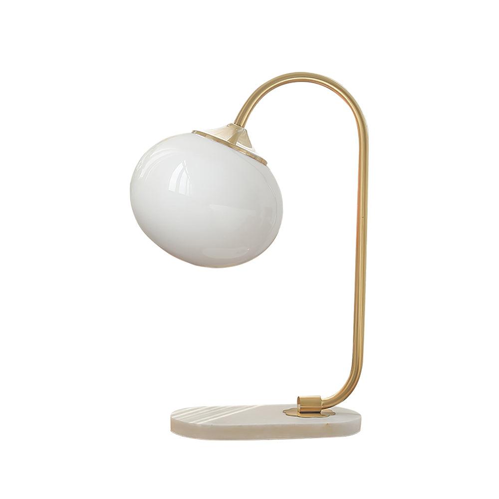 Marshmallow Table Lamp by Tavilume - marble medium table lamp, view 9