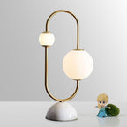 Martha Table Lamp by Tavilume - marble medium table lamp, view 2